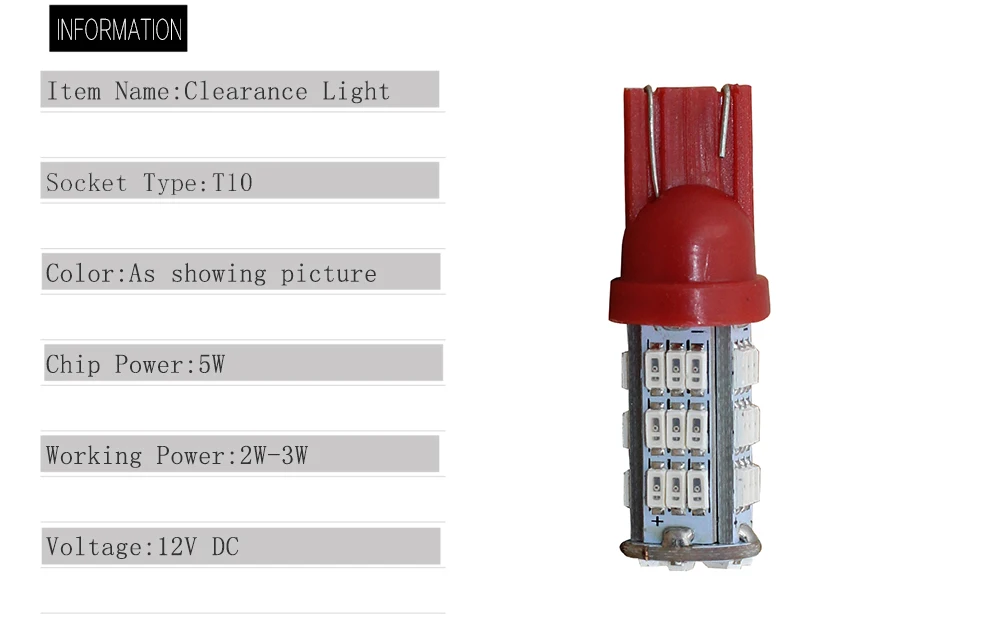 Супер яркий RV трейлер T10 921 194 42-SMD 12V автомобильный резервный светодиодные фонари заднего хода освещение широкая Лампа Белый