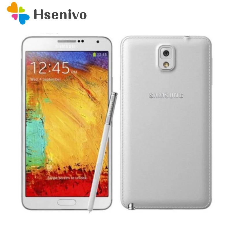 Восстановленный Samsung Note 3-оригинальный Galaxy 3 Neo N750 телефон четырехъядерный 5 &quot8MP 3G
