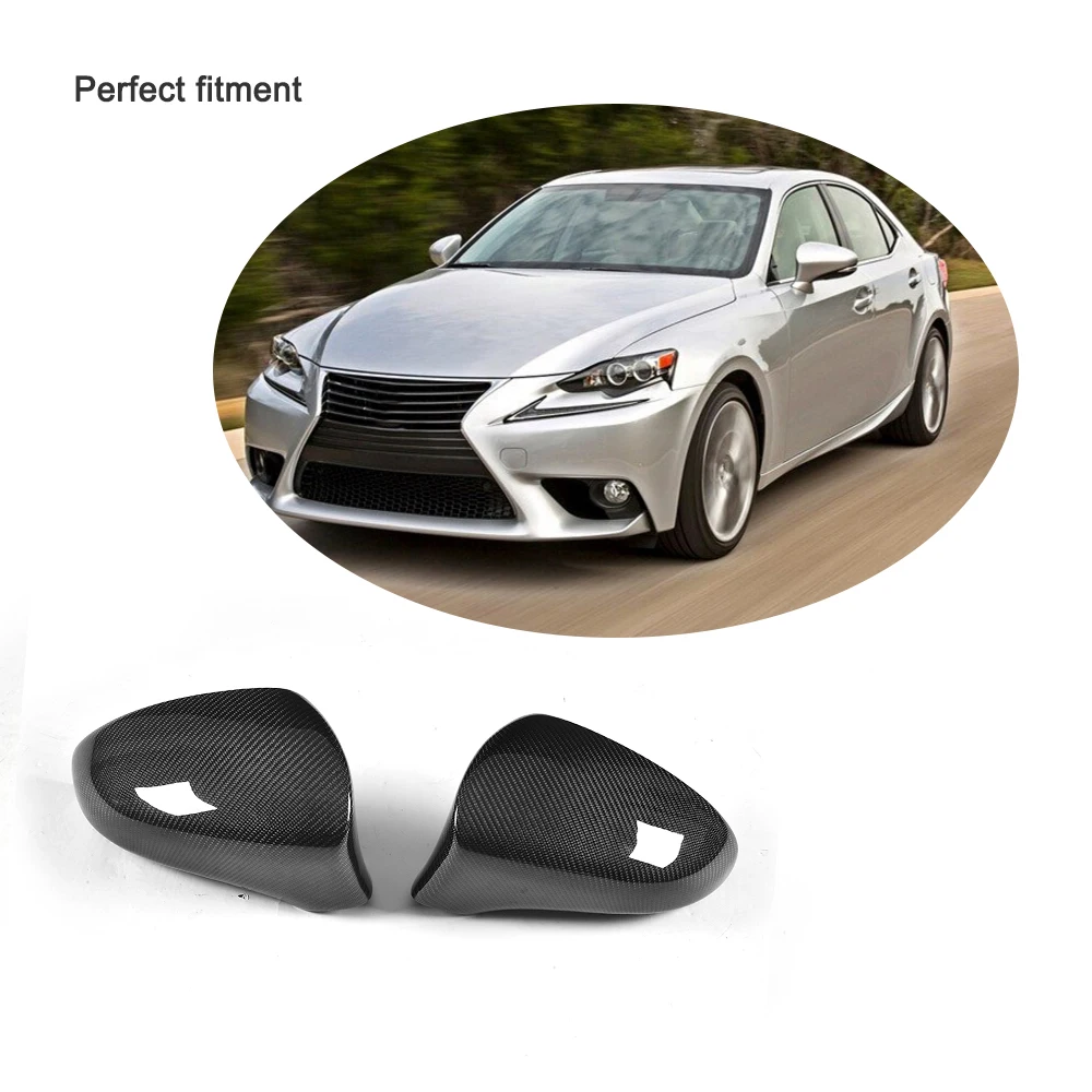 Зеркальные чехлы из углеродного волокна автомобильные наклейки для Lexus IS F ES GS CT 200