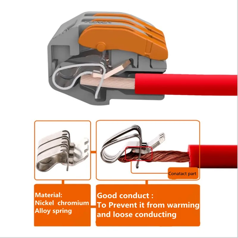 60 шт. комбинированный соединитель для проводов 30 x 2P 20 3P 10 X 5P|connector 3p|connectors spliceconnector