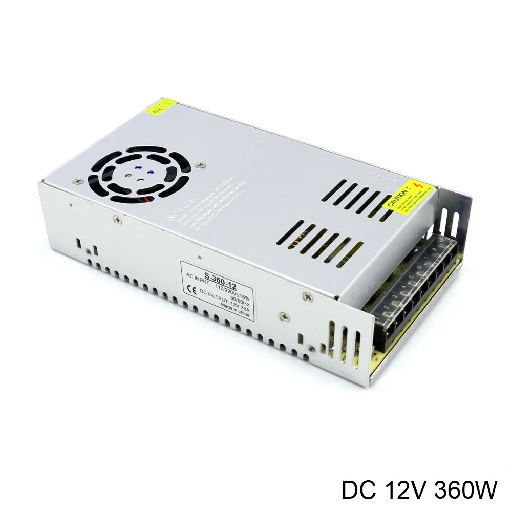 Dc 12 В 24 В 48 В 7.5A 10A 15A 20A 30A 40A светодиодный трансформатор 350 Вт 360 Вт 400 Вт 480 Вт 500 Вт светодиодные трансформаторы для прокладки