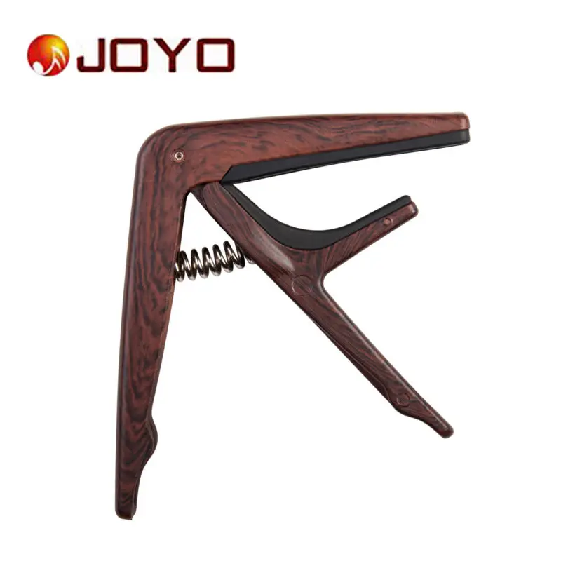 JOYO JCP-01 пластиковая гитара Capo зажим с медиаторами для 6 струнных гитар поп-фолк деревянные гитарные детали укулеле и аксессуары