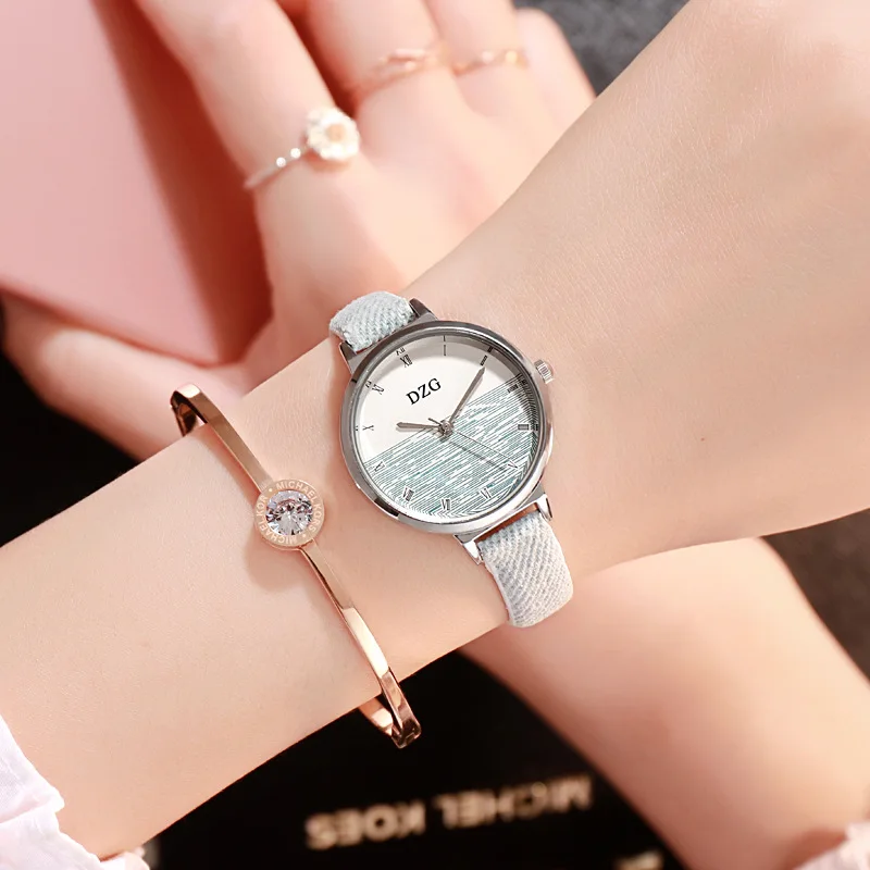 Женские повседневные кожаные кварцевые часы Relogio Feminino Montre Femme Zegarek Damski Horloges Vrouwen