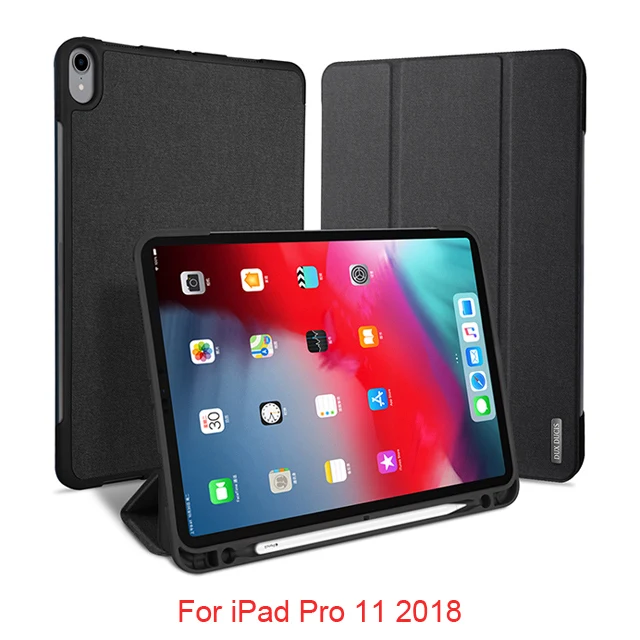 DUX DUCIS умный чехол из искусственной кожи для ipad Pro 12,9 11 чехол-подставка для ipad Pro 12,9 11 дюймов с карандашом - Цвет: For ipad pro 11