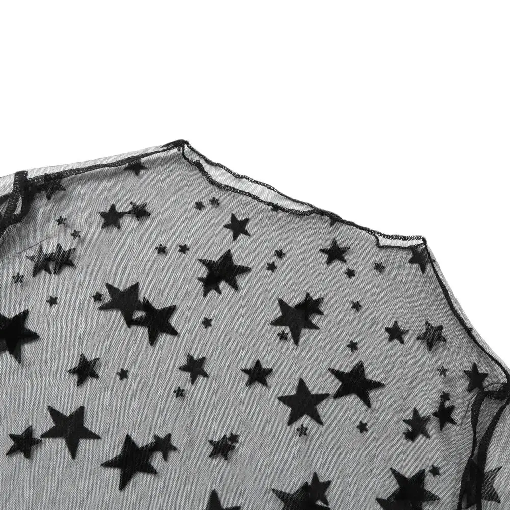 Весна 2019 прозрачная блузка с длинным рукавом тонкие кружевные рубашки женская