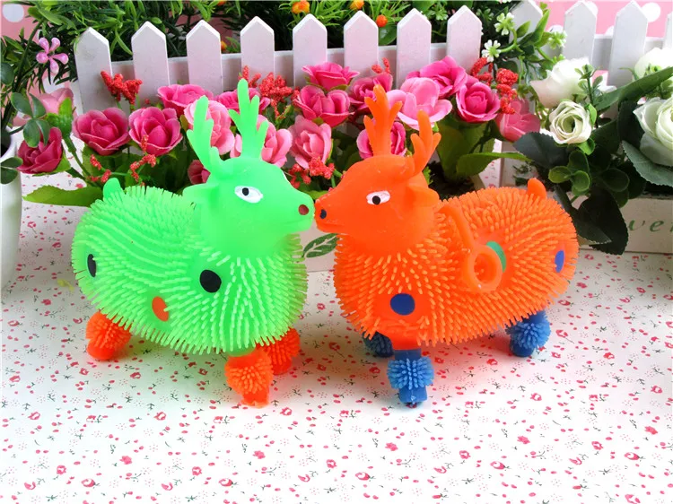 Олененка вспышка светильник шарик игрушки для детей подарок ко дню рождения