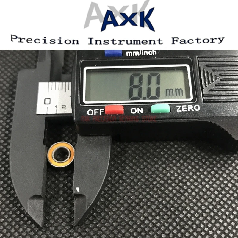 MR84 2RS подшипник Abec 5 4*8*3 мм миниатюрные Mr84 2rs шарикоподшипники Rs с оранжевым
