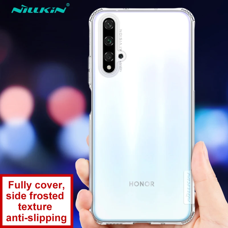 Nillkin гелевый бампер чехол для huawei Honor 20 прозрачный силиконовый чехол для Honor 20 PRO ТПУ защитный чехол