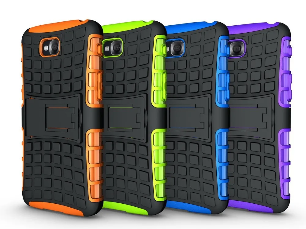 Оптовая продажа 200 шт. ТПУ и ПК сверхпрочный бронированный чехол-подставка для