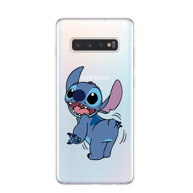 Чехлы для телефонов с милым рисунком стежка для samsung S10 S9 S8 Plus S10e 5G S6 S7 Edge S10Lite прозрачный силиконовый мягкий чехол-накладка - Цвет: T5977