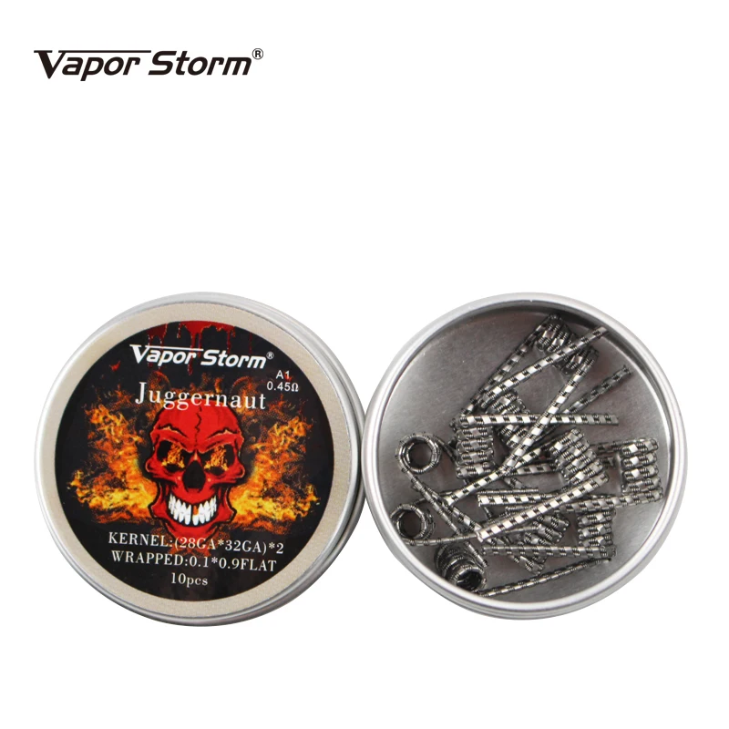 Vapor Storm Alien Clapton Coil Tsuka штапель в раме плавающий Clapception A1 провод для спираль RDA Vape