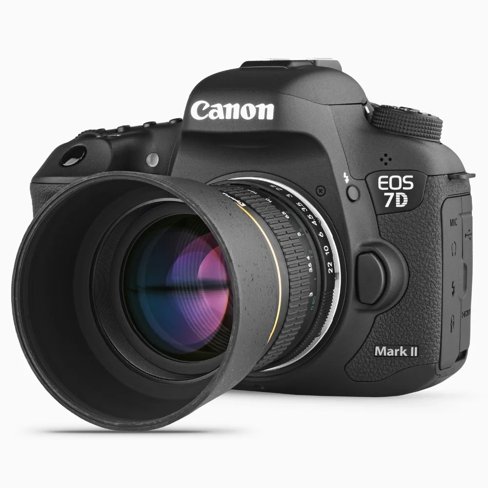 Портретный объектив JINTU с ручной фокусировкой 85 мм F1.8 для камер Canon EOS T5i T4i T3i T2i T1i XTi