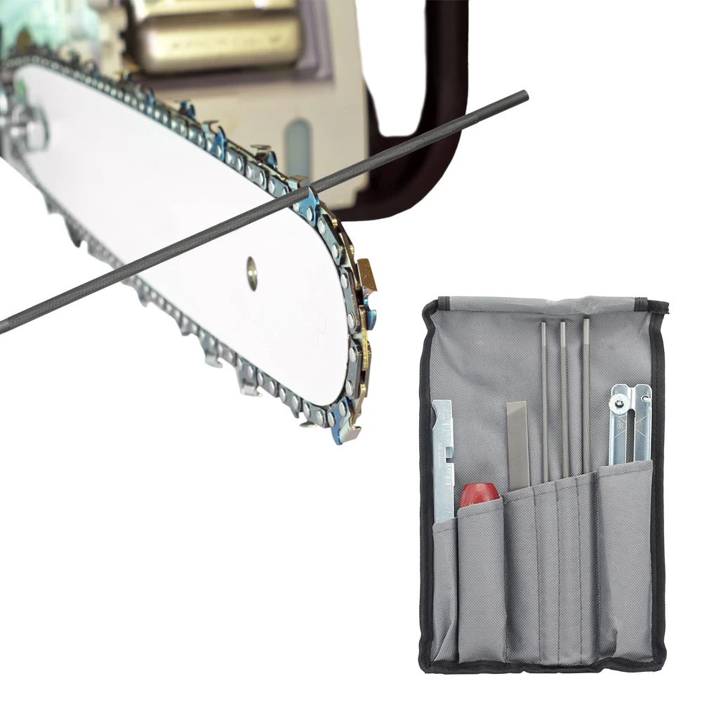 Набор для ЗАТОЧКИ ЦЕПНОЙ ПИЛЫ комплект из 8 направляющих домашних и садовых