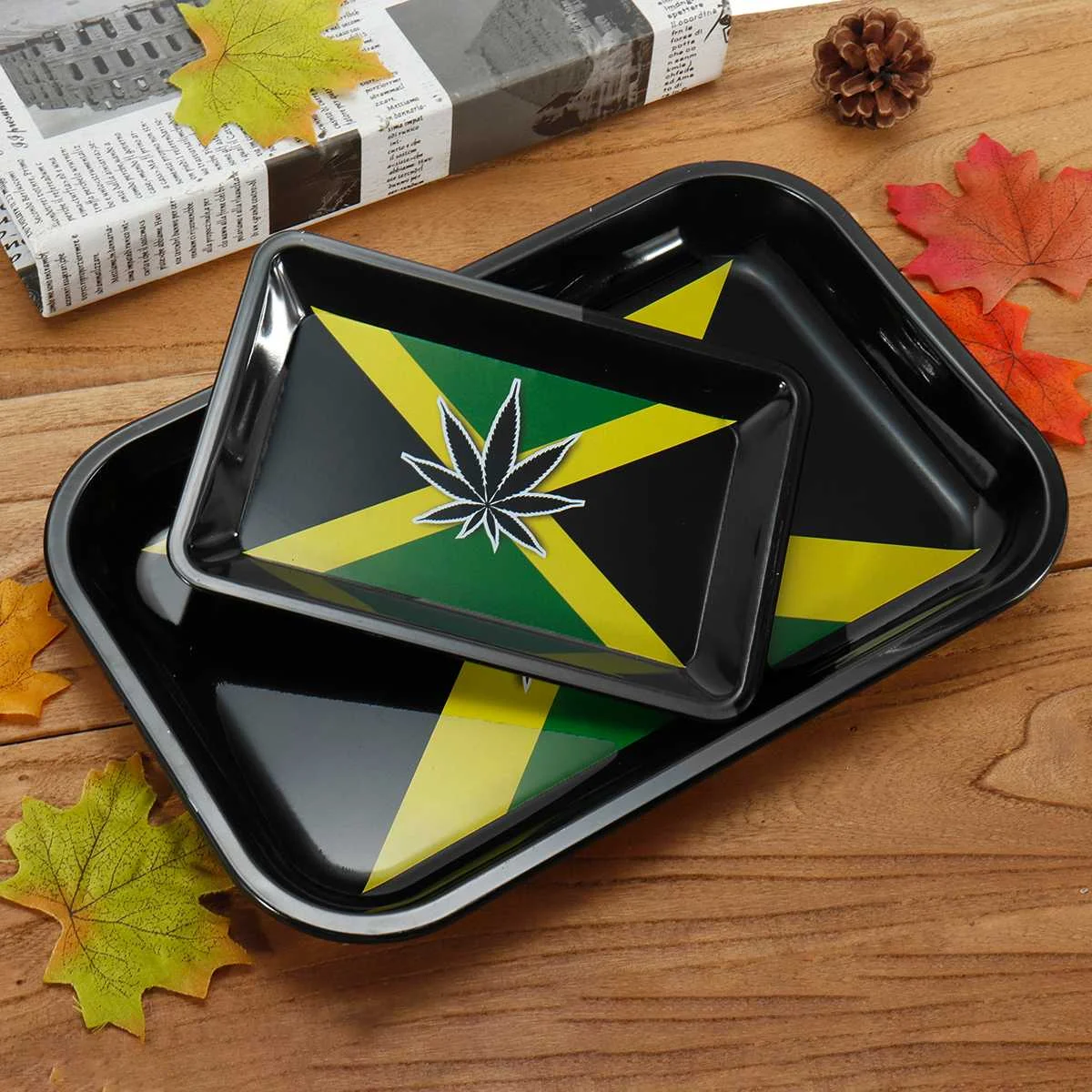 Табак прокатки лоток травы специй ручной ролик аксессуары для курения табак