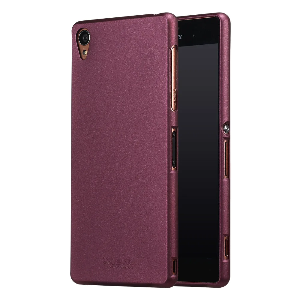 Для Sony Xperia Z3 чехол X-Level Guardian тонкий мягкий матовый ТПУ для D6603 D6643 D6653 D6616