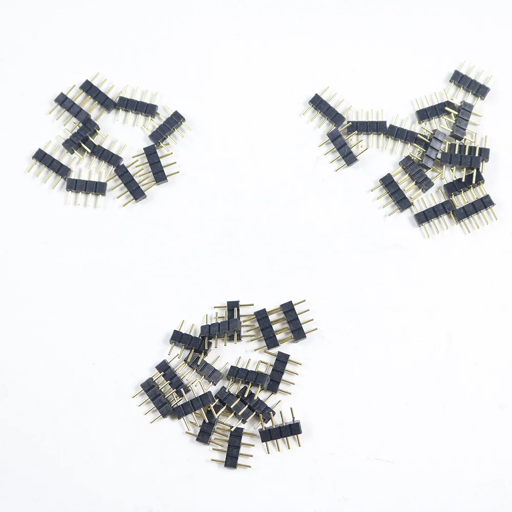 10 шт. разъём для светодиодной ленты 3528 5050 SMD|4pin rgb|led accessoriesrgb 4pin |