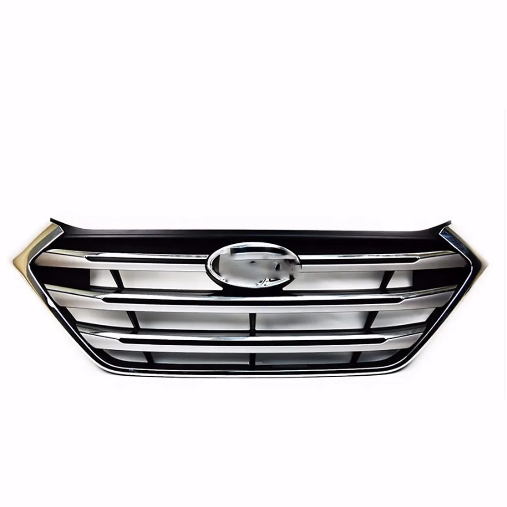 Натуральная решетка радиатора спереди для Hyundai Tucson- [86350d3100cr] переднего бампера Решетка/логотипом/ABS покрытие 86350-d3100