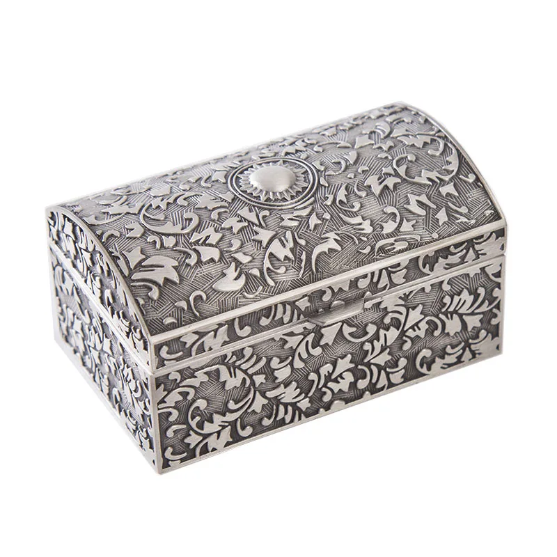 

Europe rectangle Retro Sun god metal jewelry storage box jewelry box organizer makeup storage box for home decoration Z108
