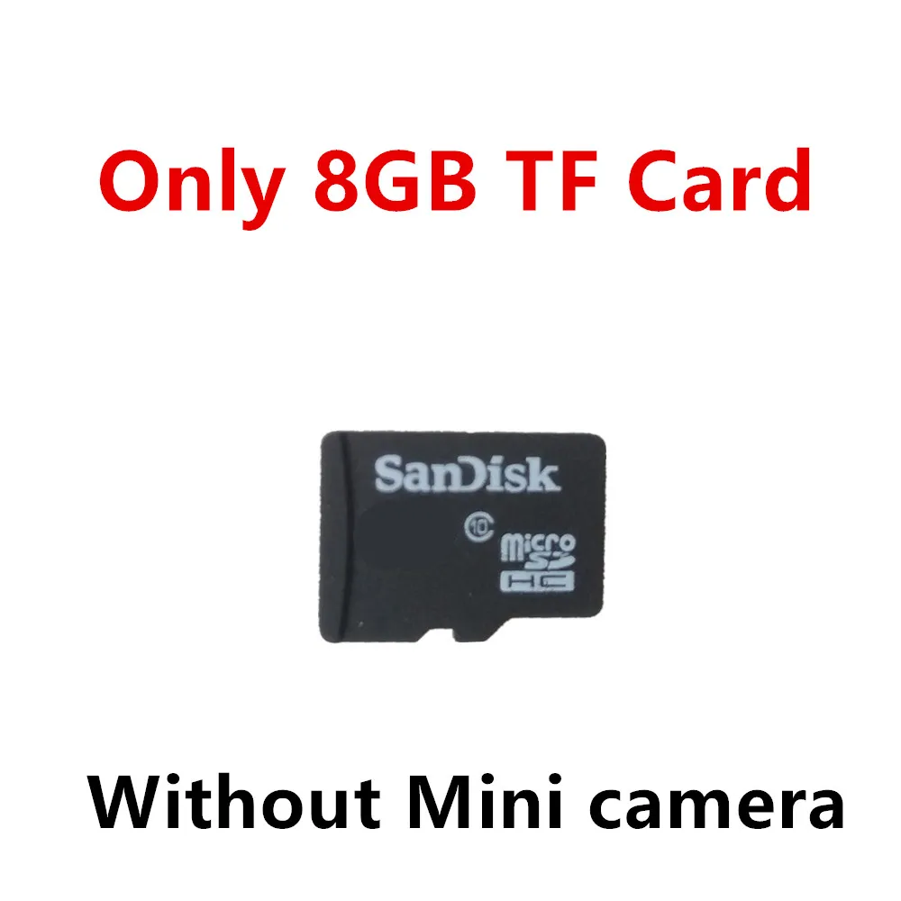 Only 8GB TF Card Мини-камера SQ11 1080P Full HD микро-камера с датчиком движения, видеокамера с инфракрасным ночным видением, широкоугольный видеорегистратор sq12 SQ 11 - Цвет: Only 8GB TF Card