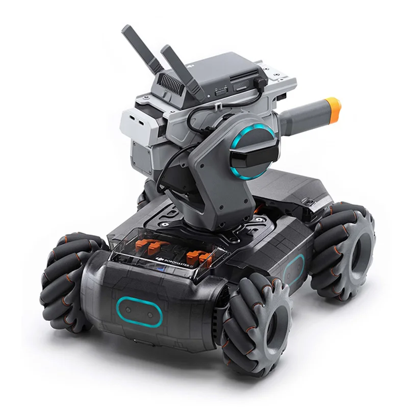 DJI RoboMaster S1 интеллектуальное Программирование образовательный робот поддержка кодирования питона индивидуальное распознавание и стрельба игры