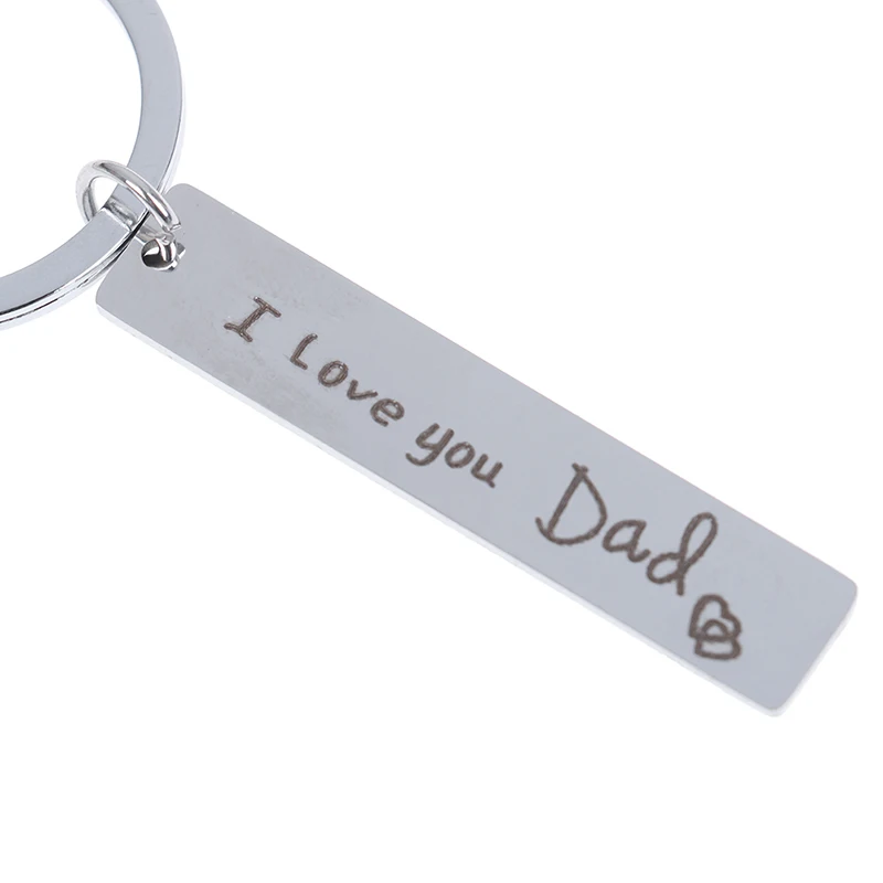 Лидер продаж подарки на день отца брелок с надписью I Love You Dad My Hero | Дом и сад