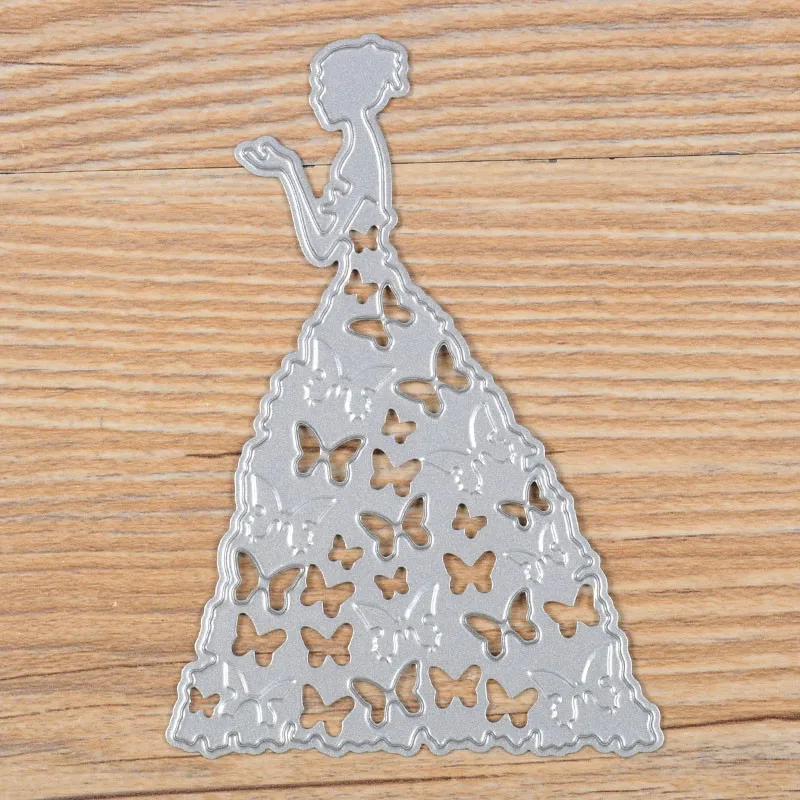 

Princess Cutting Dies Stencil Scrapbooking Album Paper Card Decorative Craft DIY