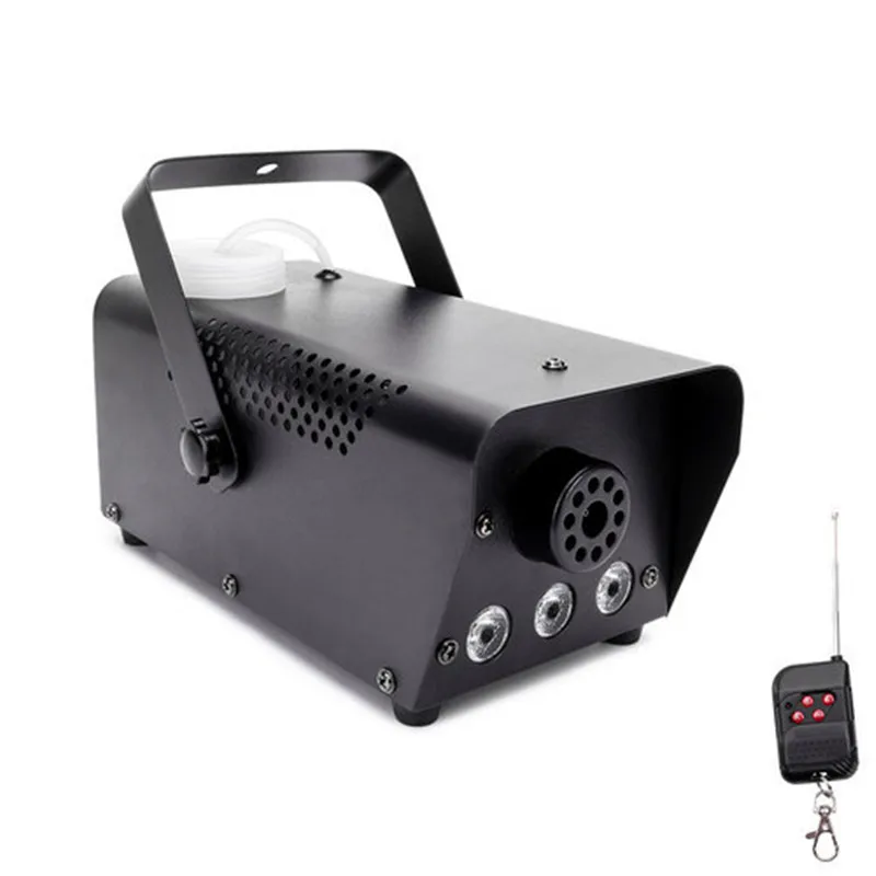 Быстрая доставка дискотека красочная дымовая машина Мини светодиодный пульт Fogger
