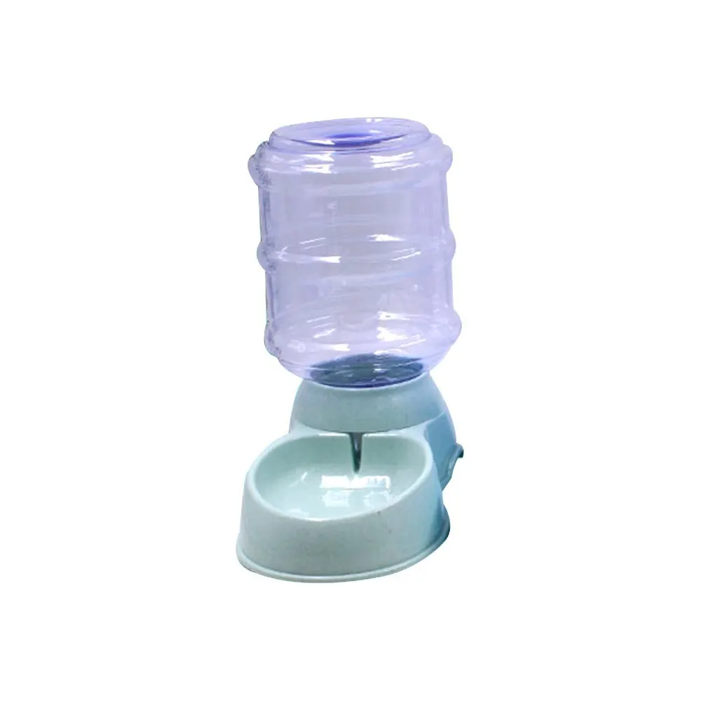 Green Waterer Pet автоматический диспенсер для воды 3.5L гравитационный питатель для домашних животных водонагреватель для кошек Миска Для Кормления Собаки питьевая вода/автоматическая Feediing - Цвет: Green Waterer
