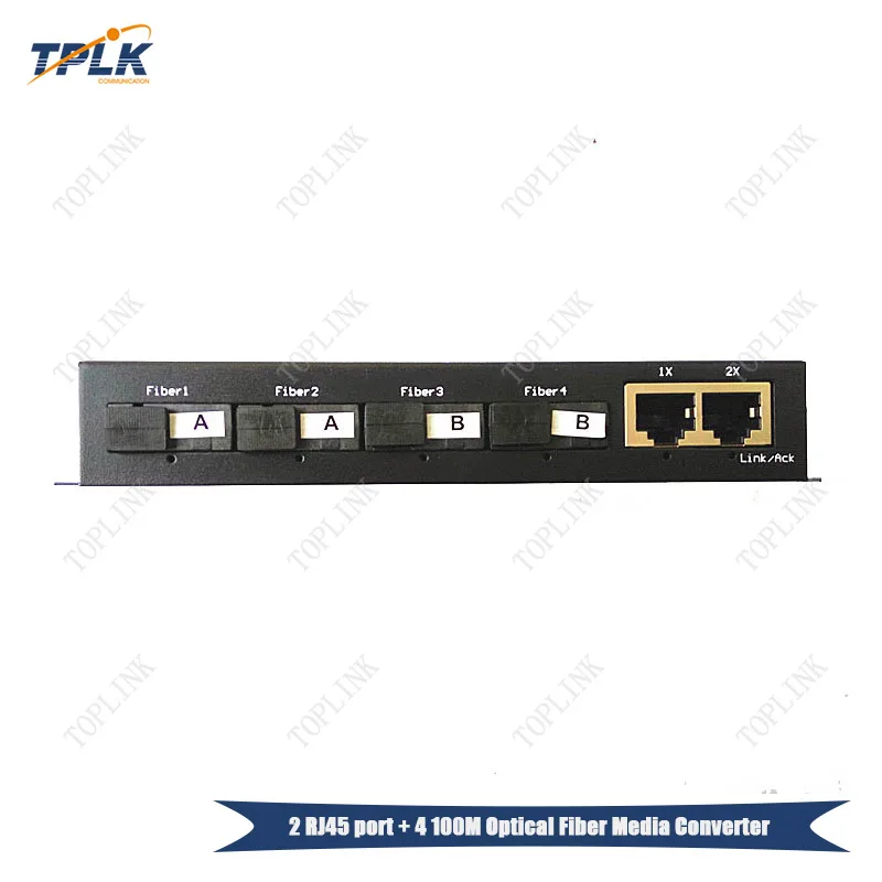 2018 Горячая продажа 1 пара 100 м SF/SM конвертер 2 RJ45 порт + 4 POE волоконно-оптический