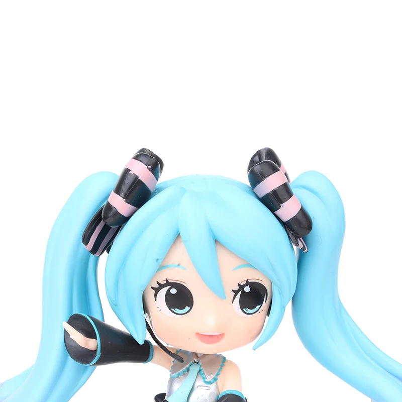 Q posket Hatsune Miku рисунок милый Ver. Аниме Вокалоид фигурка ПВХ Коллекционная модель