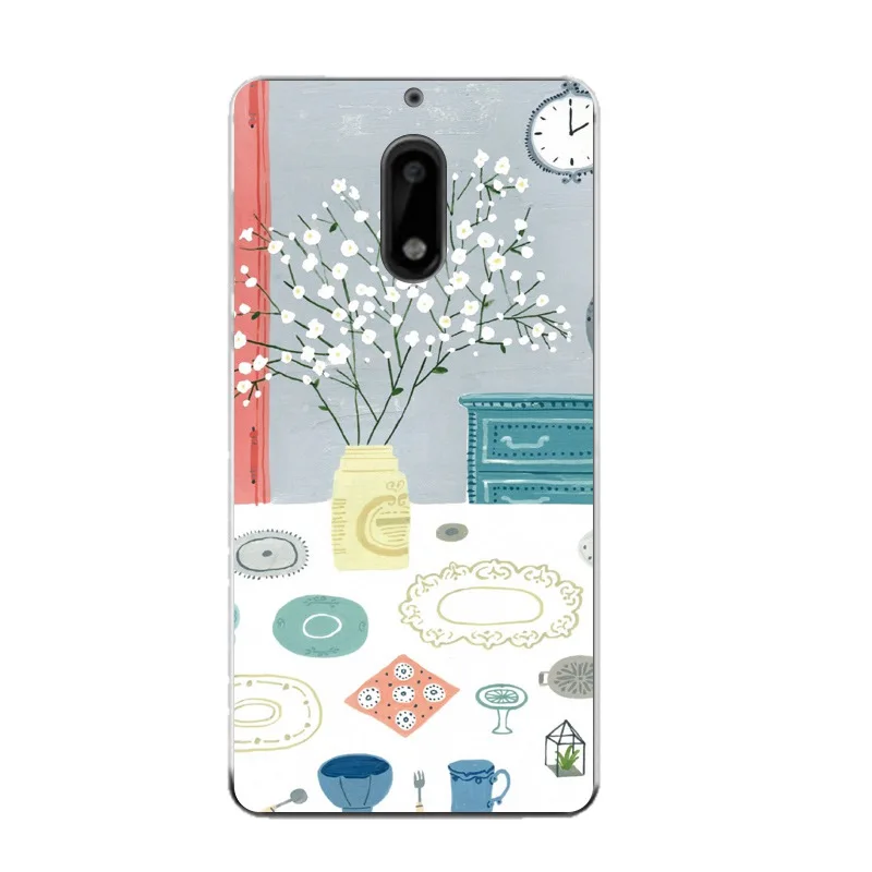 Модный Цветной мягкий прозрачный ТПУ чехол для телефона Nokia3 5 6 8 N540 N640 N535 N830