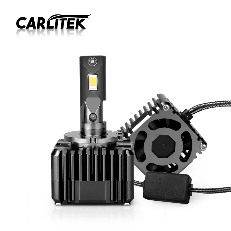 CARLitek 2 шт. luces led d1s d3s автомобильная лампа авто фары головные огни лампады bombilla