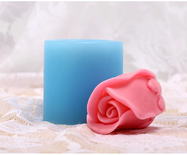 3D Розовый День Святого Валентина силиконовая форма для самостоятельного