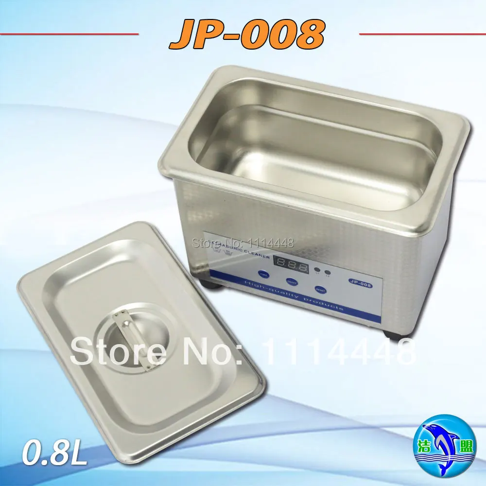 

New Household Ultrasonic Cleaning Machine 0.8L 50W Jewelry Watch Denture Glasses Ultrasonic Cleaner JP-008
