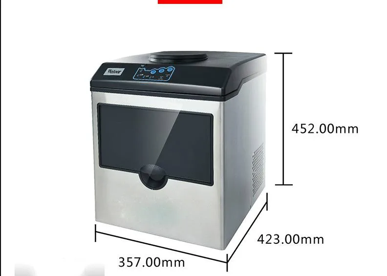 25кг льдогенератор маленький автоматический Электрический бытовой Bullet Ice Cube