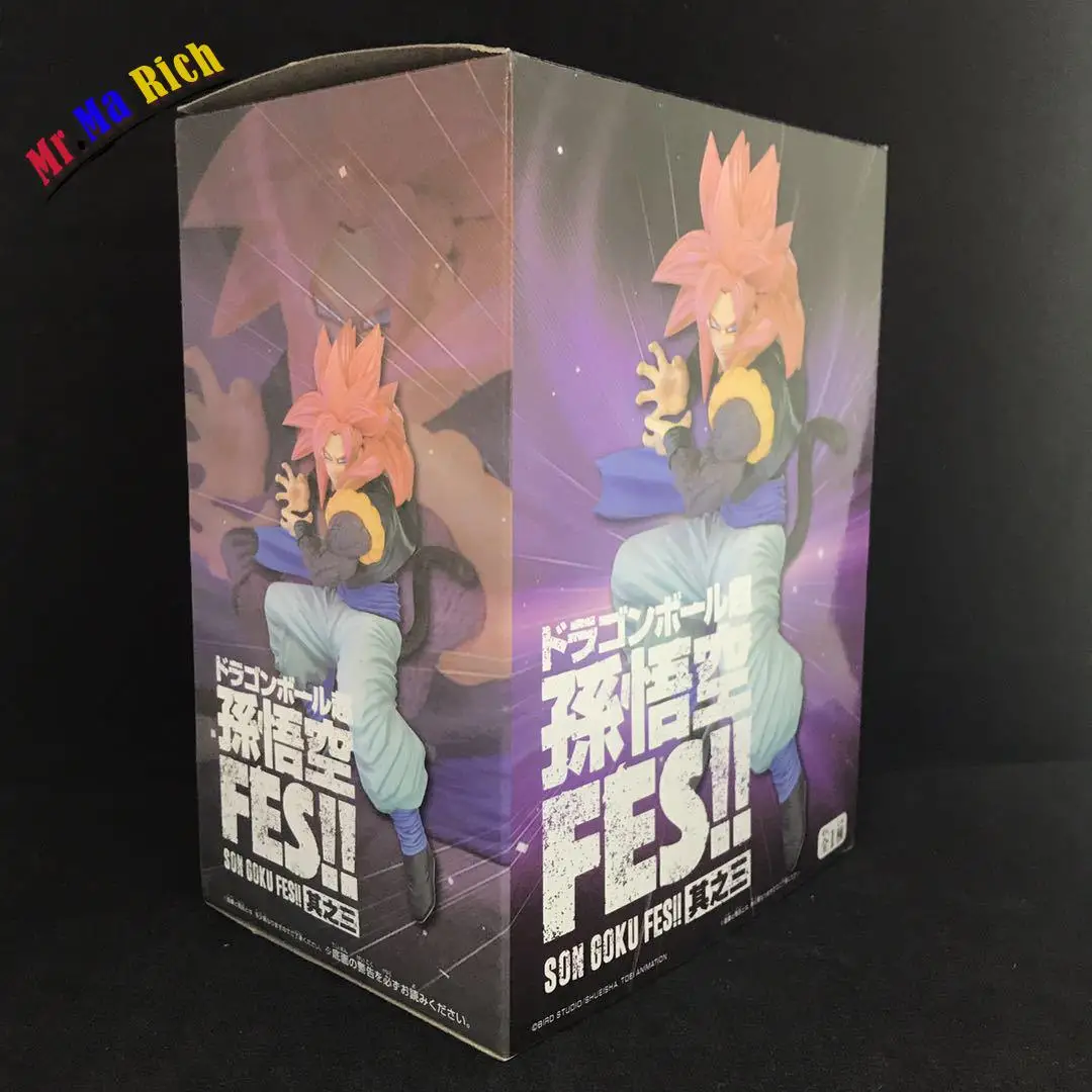 Аниме Фигурка Dbz Zoukei Tenkaichi Budoukai 7 Super Saiyan 4 Gogeta Son Goku Fes Ver 18 см Модель Кукла из ПВХ|super