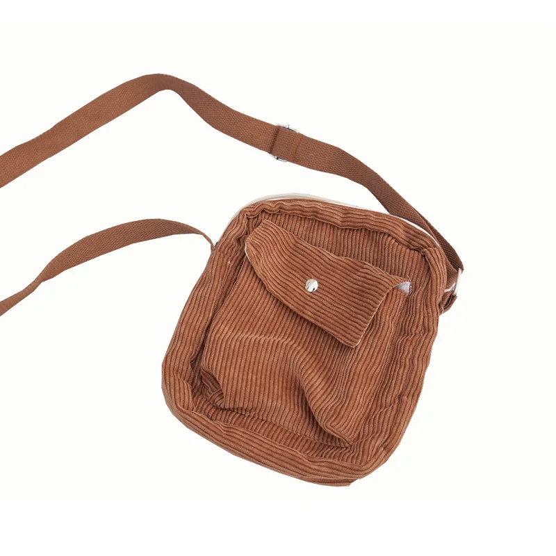 

Fashion Folding Women Corduroy Mini Size Handbag Tote Ladies Casual Solid Shoulder Bag Messenger Bag Beach Bolsa Feminina