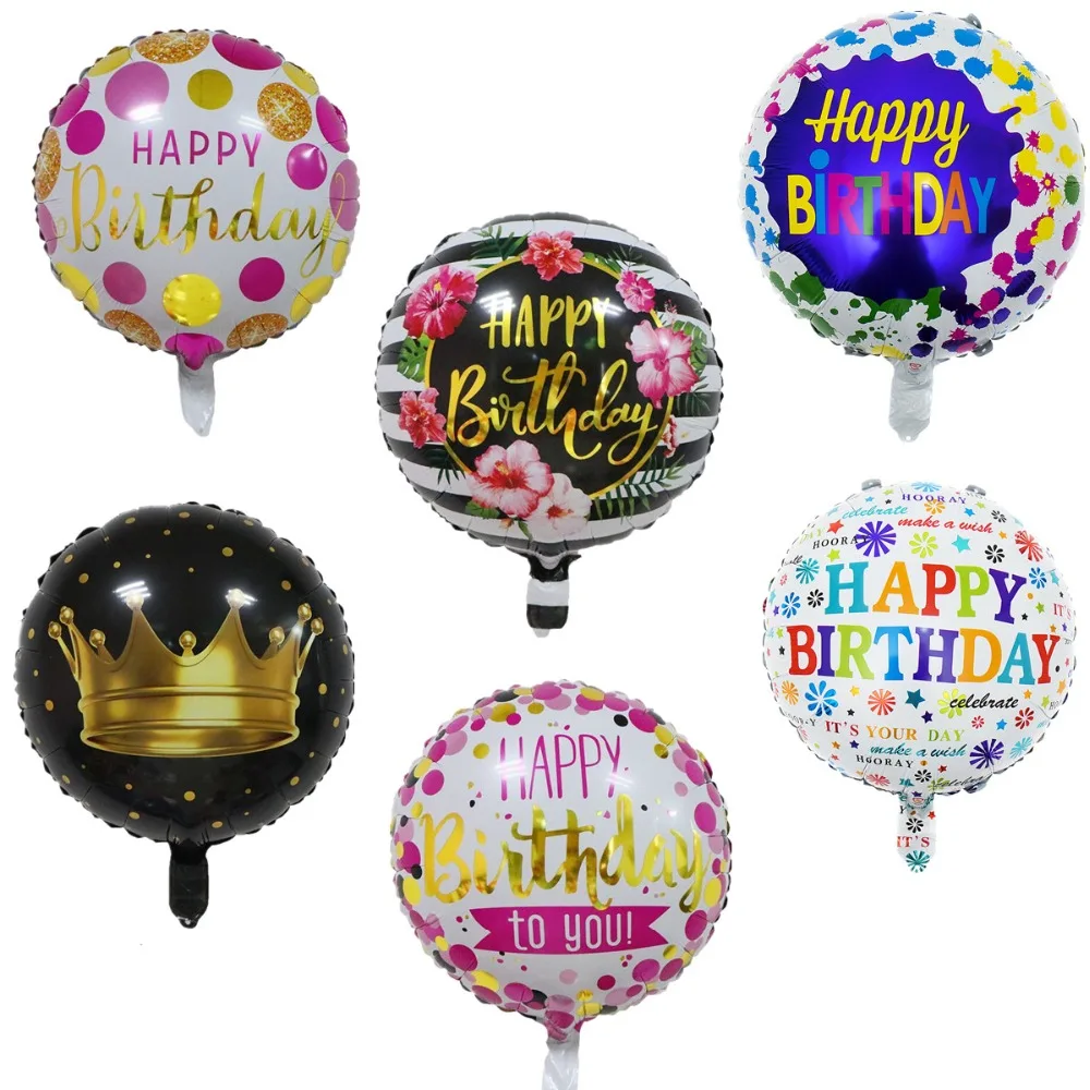 10 шт. фольгированные воздушные шары 18 дюймов | Дом и сад