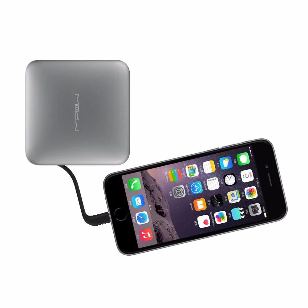 MIPOW power Bank Аккумулятор 9000 мАч портативное зарядное устройство с