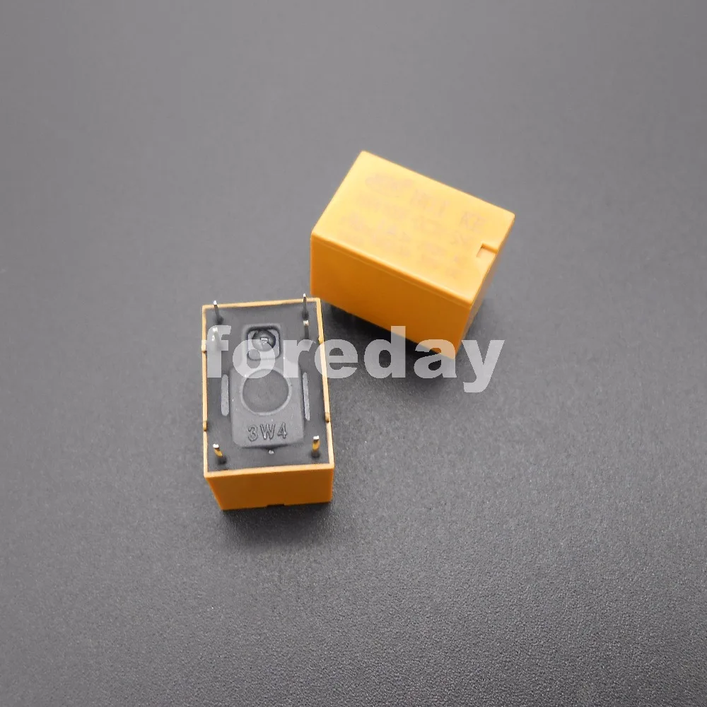 10 шт. X HK4100F DC3V SHG 3 В жёлтое реле мощности 3A 6 PINS HUI KE 1C 1A 1B шт./лот 750VA/90W 120ohm * FD396X10|power