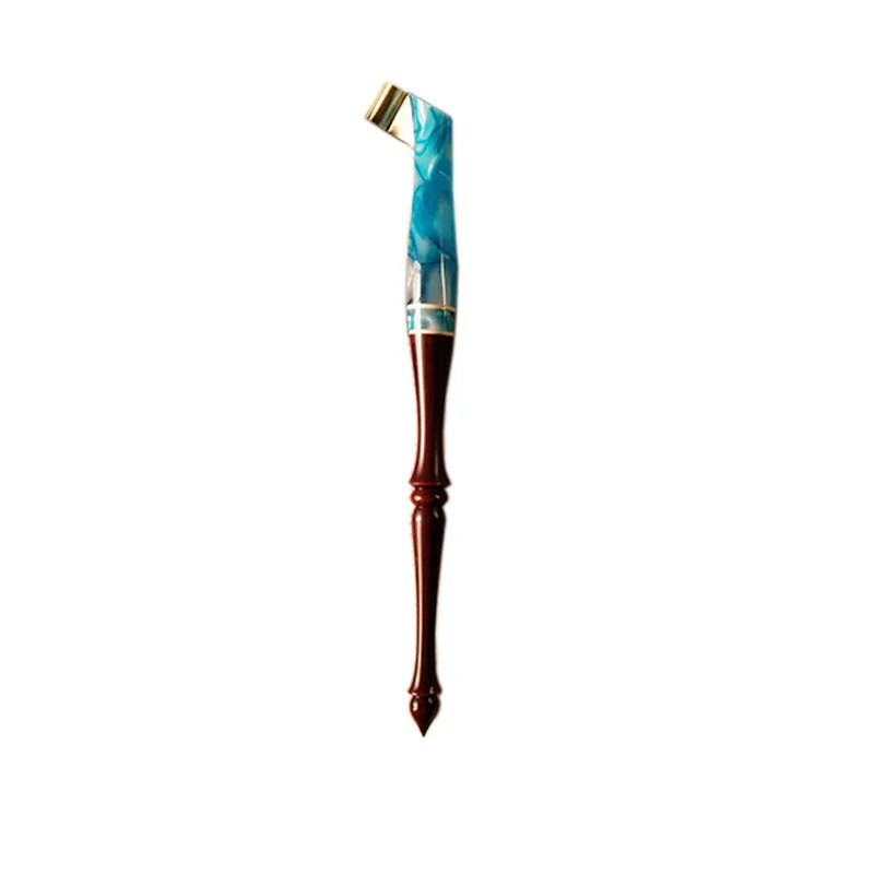 

New Handmade Rosewood and Resin English Oblique Calligraphy Copperplate Nib Script Holder Best Gift Antique Fountain Dip Pen