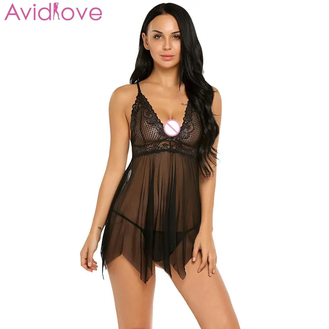 Avidlove женское сексуальное нижнее белье эротические костюмы ночная сорочка