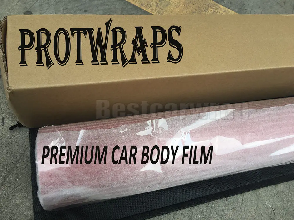 Матовая Синяя атласная хромированная виниловая обертка PROT WRAP S для стайлинга