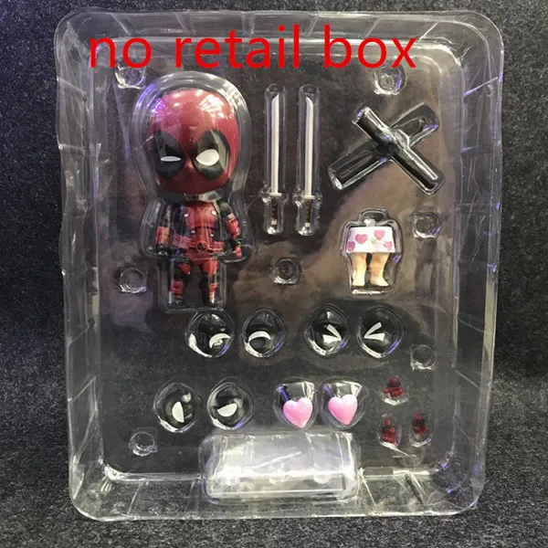 Бургундия Мстители 4 эндгейм Nendoroid Железный человек Локи Тор Капитан Америка Фигурки игрушки Аниме Avangers эндгейм супер герой Nendoroid - Цвет: Бургундия