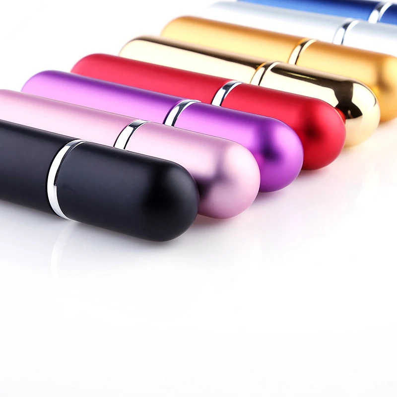 5 мл алюминиевый стеклянный флакон для духов мини-помада трубка косметическая