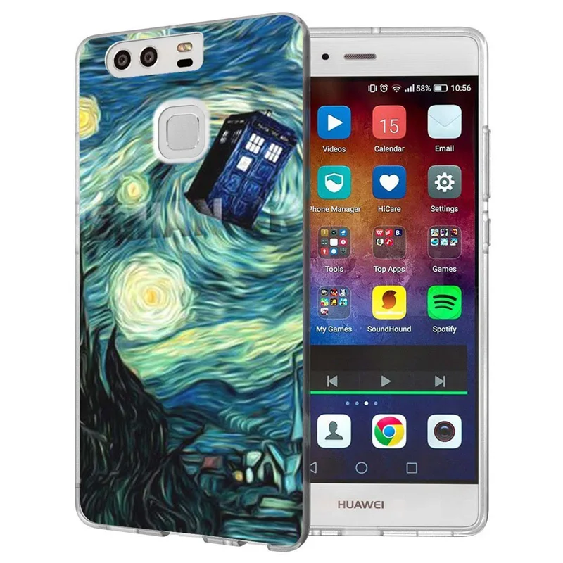 For Huawei P9lite/P8 Lite 2016 2017 Y5 II 2 Y5ii / Y6 Compact Honor 5A LYO-L21 Soft TPU Silicone Pattern Clear Case B046 |