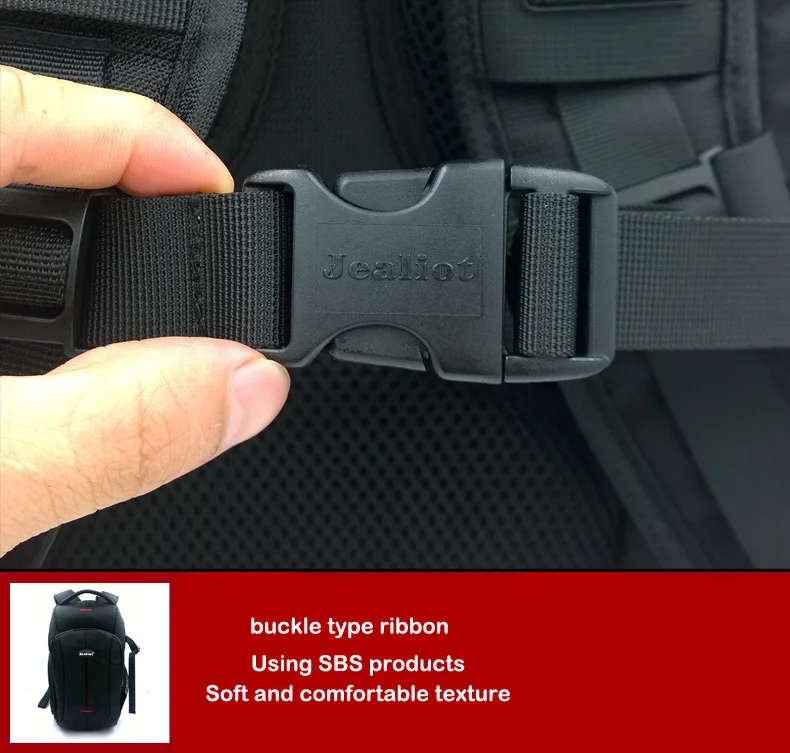 Jealiot профессиональный рюкзак сумка для камеры SLR DSLR цифровая дорожная сумка водонепроницаемый противоударный чехол для объектива Видео Фото для Canon Nikon