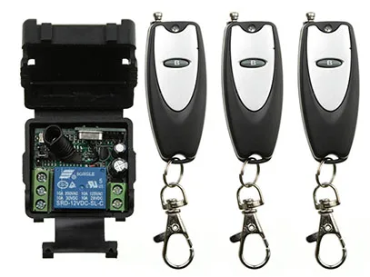Xuanlongyuan DC12V 24V 1CH RF беспроводной пульт дистанционного управления реле