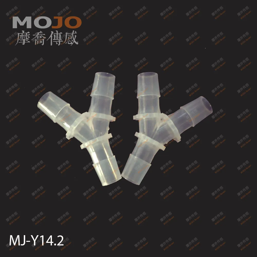 

2020 Free shipping!(10pcs/Lots) MJ-Y14.2 9/16" PP Three way connectors 14.2mm Y type pipe joint