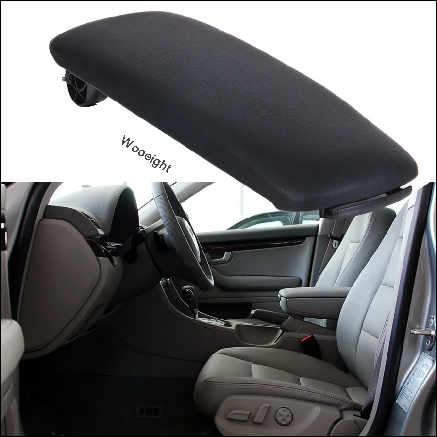 

Крышка подлокотника 8E0 864 245 D для Audi A4 B6 B7 2002-2007, автомобильная центральная консоль, подлокотник, коробка для хранения, крышка, крышка, автомоб...